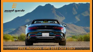 2022 Mercedes-AMG SL63 Cold Start