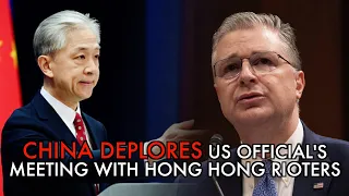 China slams US after official meets wanted Hong Kong rioters, warns US could become criminal haven