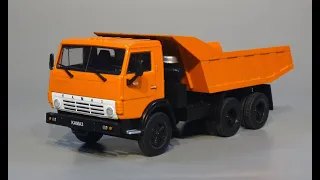 КАМАЗ 5511 самосвал (Деагостини) 1/43 / KAMAZ 5511 dump truck (Deagostini) 1/43