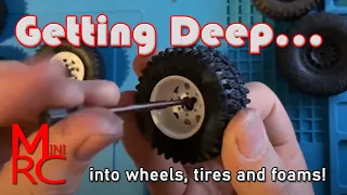 SCX24 - Installing Deep Dish Wheels, foams and venting.