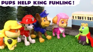 The Pups have to Help King Funling to earn their Badges