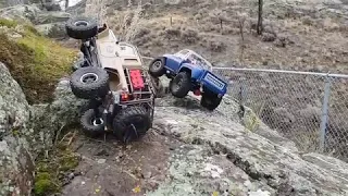 Custom built jeep jk8 scale Winch Recovery