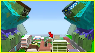MUTANT ZOMBIES CAUSE THE CITY! 😱 - Minecraft