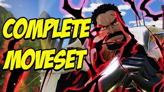 Prime Garp Complete Moveset! ONE PIECE PIRATE WARRIORS 4 DLC