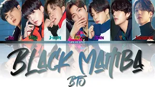 How Would BTS Sing "BLACK MAMBA" (by AESPA) Lyrics (Han/Rom/Eng) fanmade (unreal)