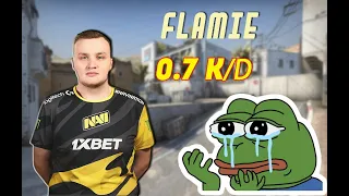 Объективный обзор игры флейми в матче против FAZE CLAN (0:2)