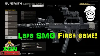 CoD Black Ops Cold War Lapa SMG gameplay and attachments