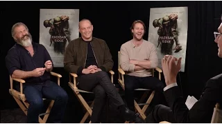 HACKSAW RIDGE interviews - Mel Gibson, Vince Vaughn, Luke Bracey - BRAVEHEART