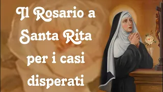 Il Rosario a Santa Rita per i casi disperati.