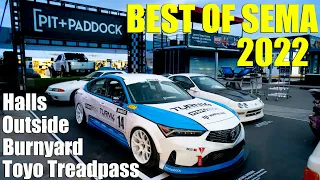 Best of SEMA 2022 Highlights | Hoonigan, Toyo Treadpas, the Halls and More | 4k