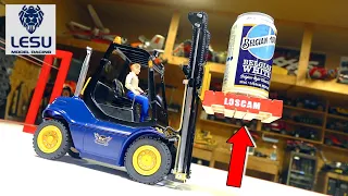 FINAL BUILD & FIRST LIFT! LESU ALL-METAL HYDRAULIC FORKLIFT PT5 | RC ADVENTURES