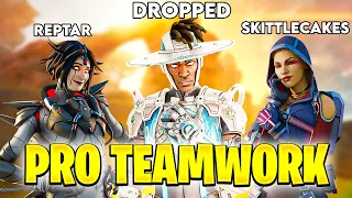 THIS is what PRO TEAMWORK looks like... (Apex Legends)