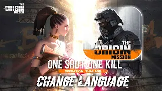 The Origin Mission | Change Language Thai to English | CSGO Mobile | Beta | FPS Android Gameplay