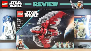 LEGO Star Wars 75362 Ahsoka's T-6 Jedi Shuttle - REVIEW