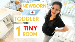 SMALL BABY ROOM IDEAS | Newborn and Toddler Shared Room