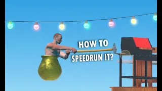 How to Speedrun it!? Bugs and Glitches Getting Over It ✔