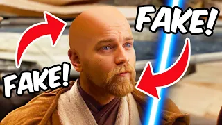 How Obi Wan Kenobi’s Beard Is Fake!