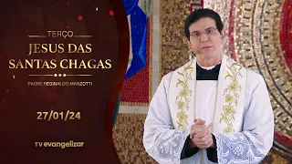 Terço e 9º dia da Novena de Jesus das Santas Chagas | 27/01/24