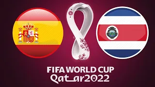 FIFA world cup Обзор матча -Испания:Коста-Рика