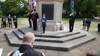 Public service of commemoration to mark the liberation of the Falklands Islands