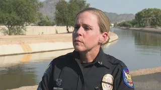 Phoenix PD looking for suspect after a woman was sexually assaulted, thrown into canal