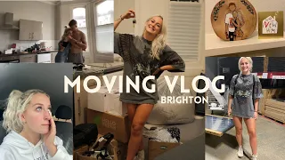 MOVING VLOG (part 1) - Living alone in brighton +  flat tour, becoming fully self employed.