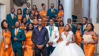 Ryanesu wedding (Part 2) Reception 💒💍 #bestwedding #zimweddings #bestzimwedding #zimbabwe