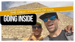 Going Inside The Great Pyramid (part 2) EGYPT 🇪🇬Cairo