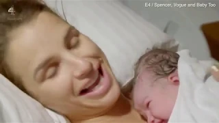 Heart warming moment Spencer and Vogue meet baby Theodore for the first ever time