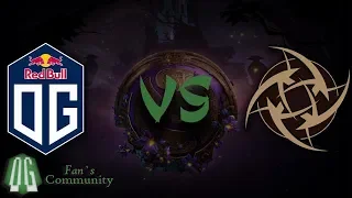 OG vs NiP - Game 2 - The International 2019 - Group Stage.