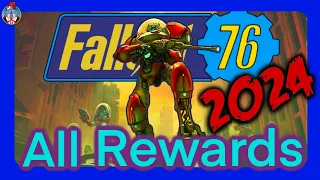 All 2024 Invaders from Beyond Event Rewards | Fallout 76 #fallout76