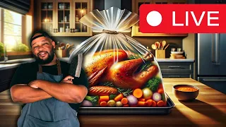 LIVE: Making the Juiciest Bagged Turkey Ever!