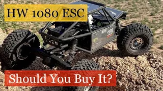 Axial Capra Upgrades - SHOULD YOU BUY the HobbyWing 1080 esc?