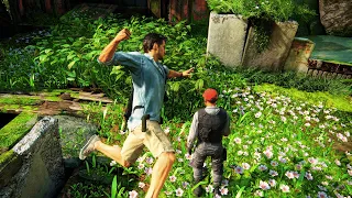 UNCHARTED 4: A THIEF'S END | STEALTH KILLS: BEACH OUTFIT | PS5 REMASTERED | @deepithaswonderland