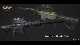 Fallout New Vegas: LWRC M6A2 Mod Showcase