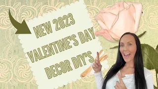 * NEW * 2023 VALENTINE DAY DIY'S | SHABBY CHIC DIY'S | THRIFT FLIP HOME DECOR