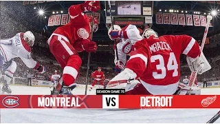 Montreal Canadiens vs Detroit Red Wings - Season Game 75 - All Goals (24/3/16)