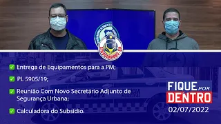 FIQUE POR DENTRO | SINDGUARDAS-SP | PROGRAMA 181 (02/07/2022)