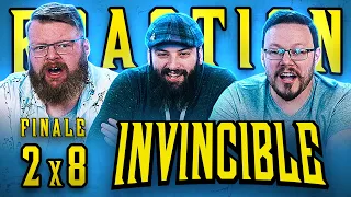 Invincible 2x8 FINALE REACTION!! "I Thought You Were Stronger"