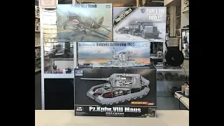 New Kits from Trumpeter and Das Werke including new full interior Maus kit