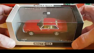 white box Jaguar XJS and ixo Jaguar XKR_s 1/43 scale