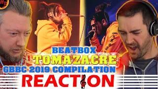 TOMAZACRE Grand Beatbox Battle Reaction! 2019 Compilation ( GBB )