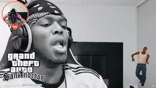 KSI Reacts To The New GTA SAN ANDREAS THEME TUNE (PLEASE SUBSCRIBE) 20K VIEWS