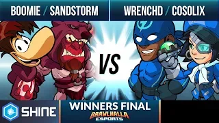 Boomie & Sandstorm vs Wrenchd & Cosolix - Winners Final - Shine 2019 2v2