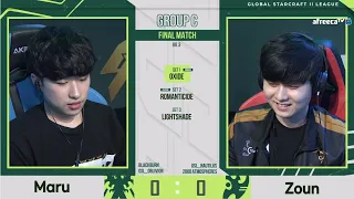 [2021 GSL S2] Ro.16 Group C Match5 Maru vs Zoun