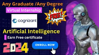 Cognizant Free Virtual Internships For All  ➤  Artificial Intelligence Job Simulation | FREE🤩