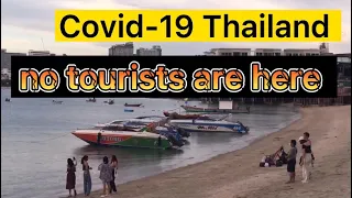 Pattaya Thailand on highest Point of COVID-19 Crisis - July 26, 2021