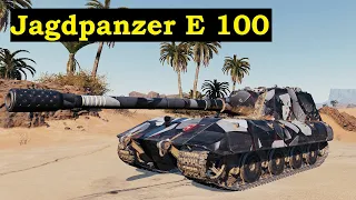 Jagdpanzer E 100. World of Tanks Top Replays.