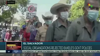 Protests in El Salvador against the administration of Nayib Bukele