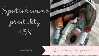 Spotřebované produkty #38 - oblíbené klasiky i drahé zklamání || MakeupCoffeeFun